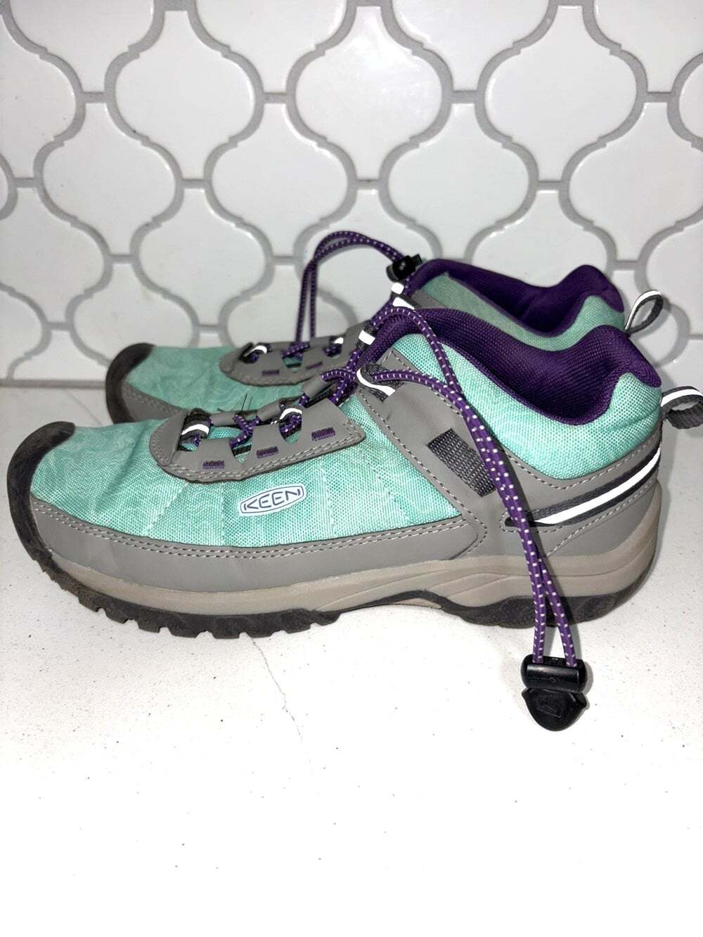 Keen Hiking Sneakers Youth Kids 4 Targhee Sport Vent Outdoor Shoes